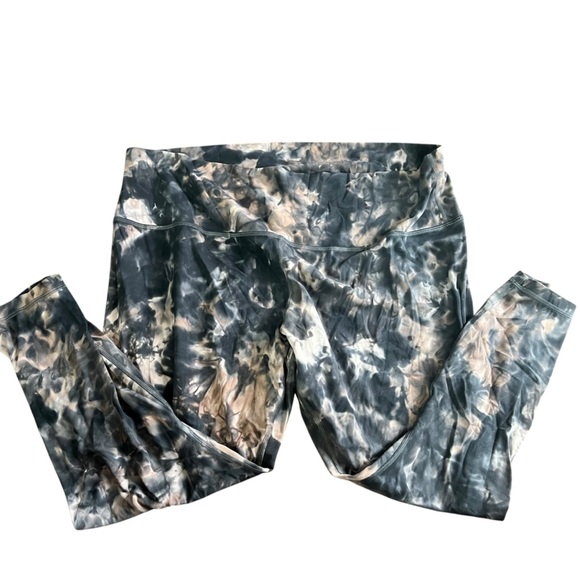 Lululemon Athletica Align Pant 25 Crop Leggings Diamond Dye Graphite - Picture 3 of 7